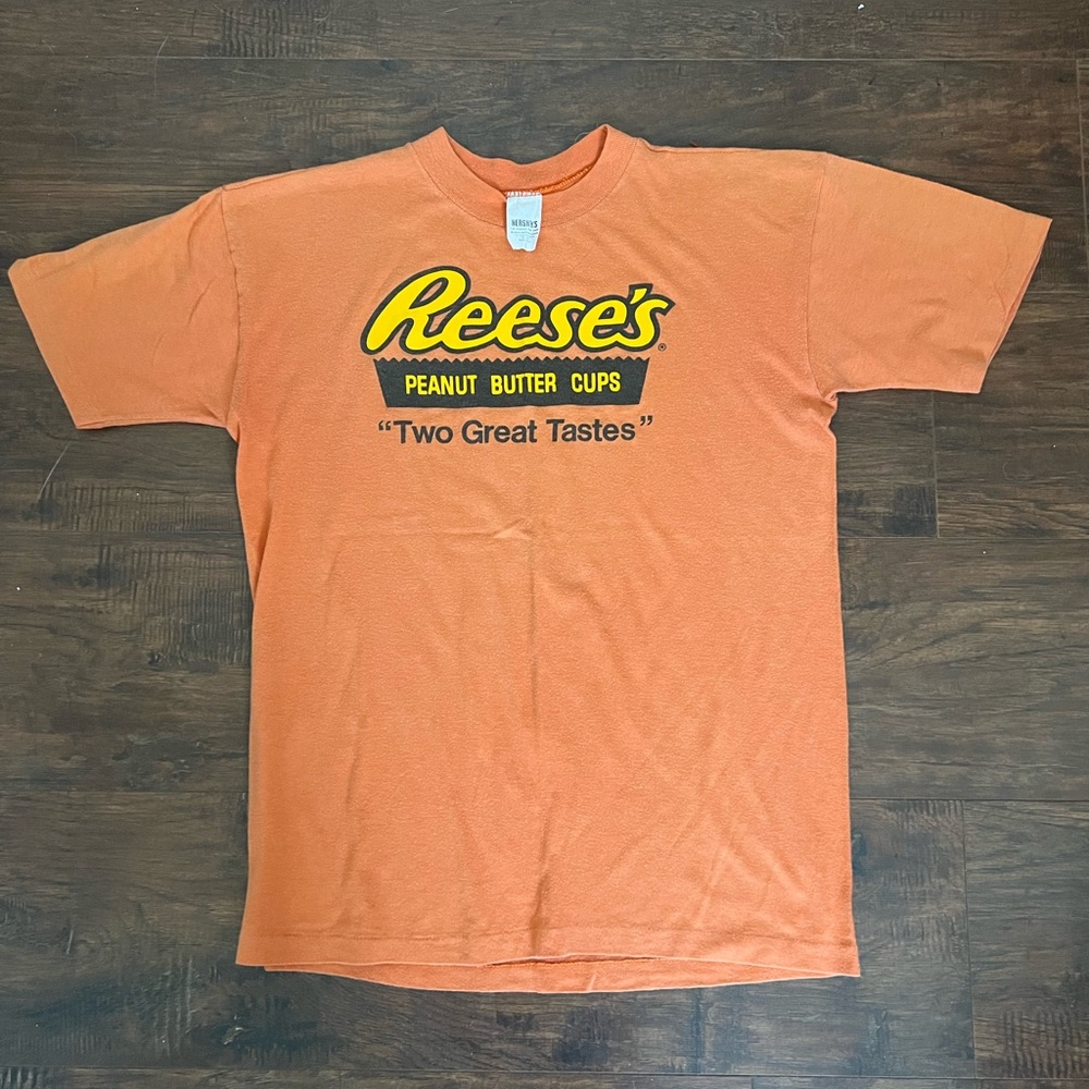 Vintage 80s Single Stitch Hershey’s Reese’s T Shirt Large